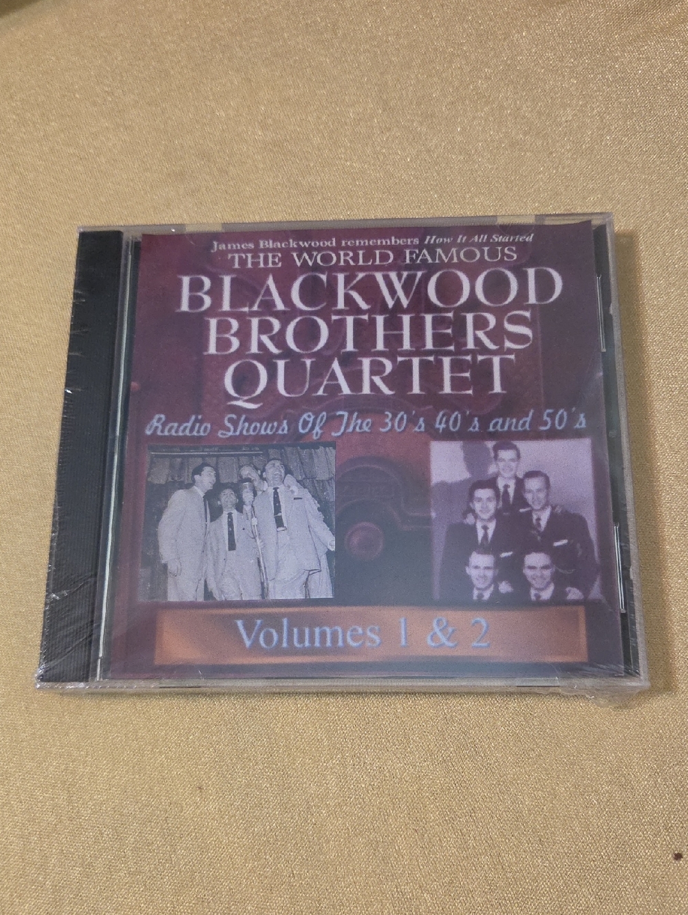 The World Famous Blackwood Brothers Quartet - Volumes 1 & 2 CD